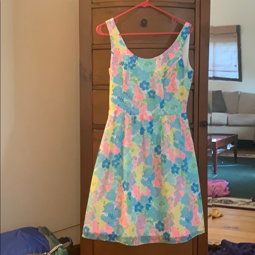 Lilly Pulitzer floral dress